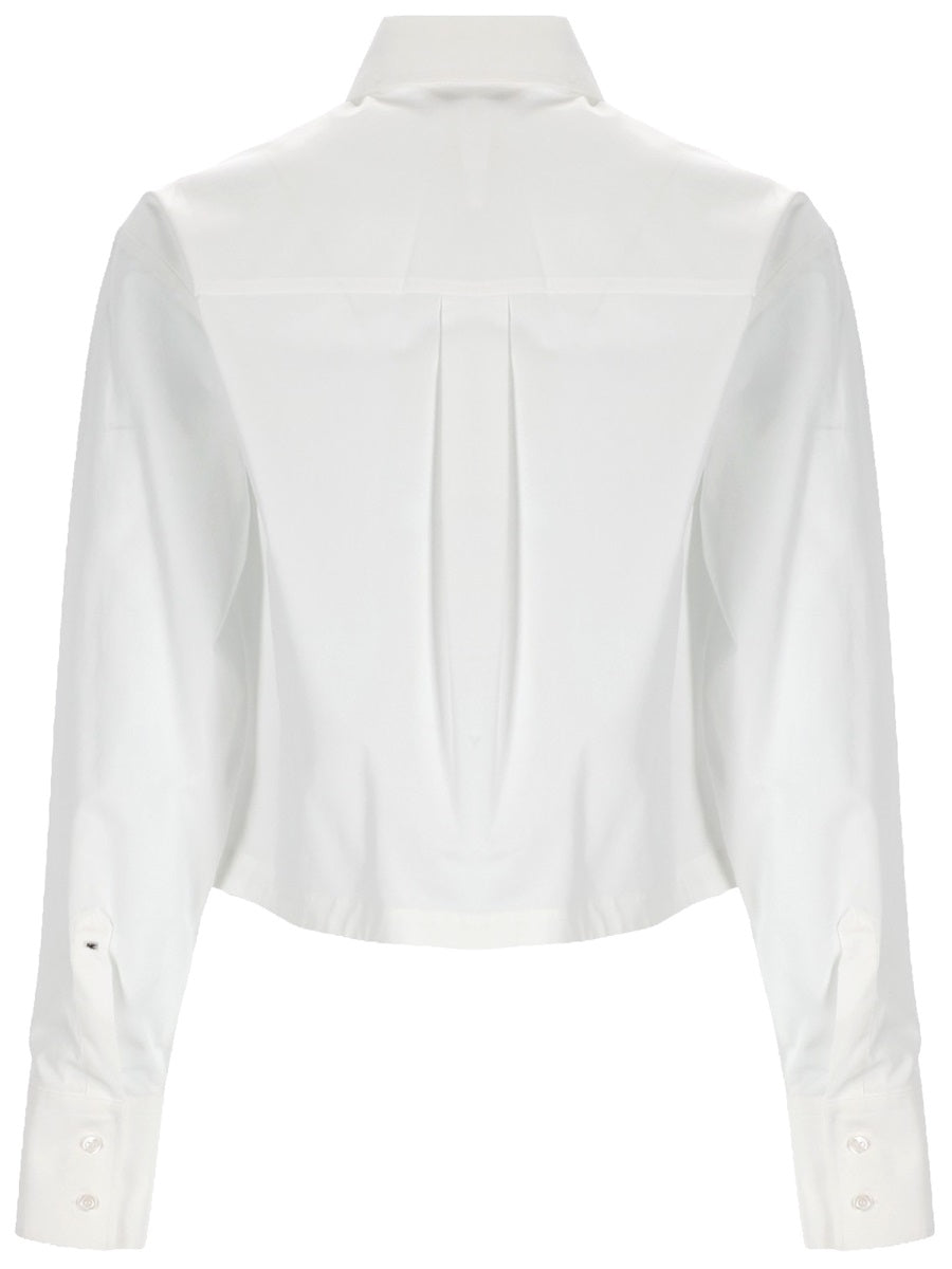 Sportmax Cotton Shirt — White, view 2
