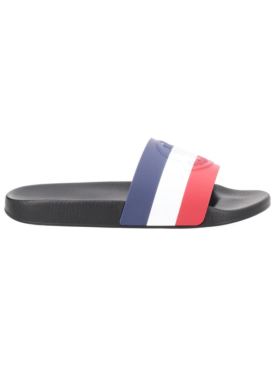 Moncler Basile Slide Sandal — Black by Moncler