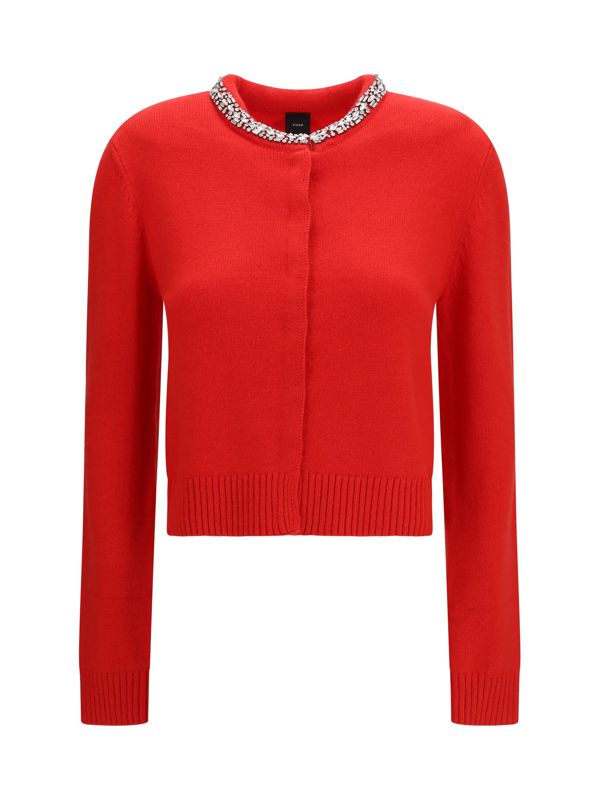 Pinko Colonia Cardigan — Red, view 3