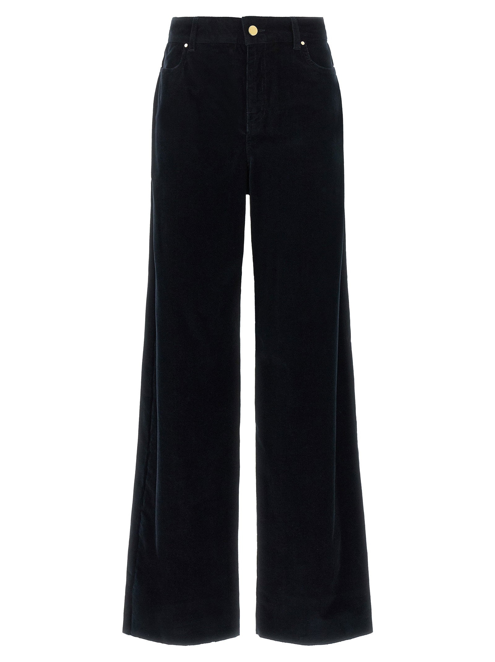 Max Mara Studio Fragola Trousers — Black - 40 IT by Max Mara Studio