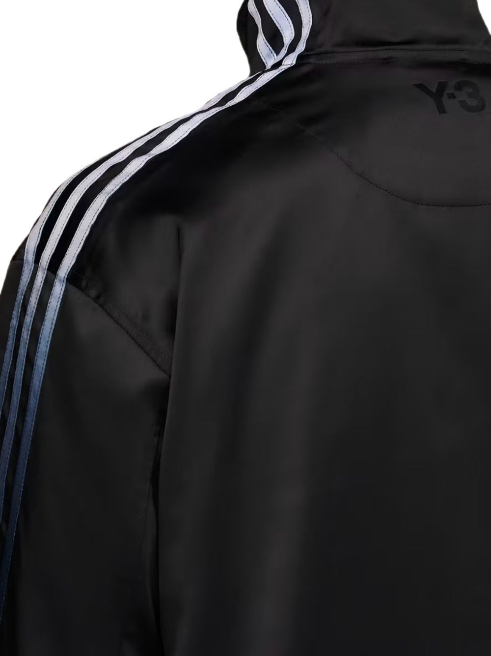Y-3 Gradient 3-Stripes Track Jacket — Black, view 2