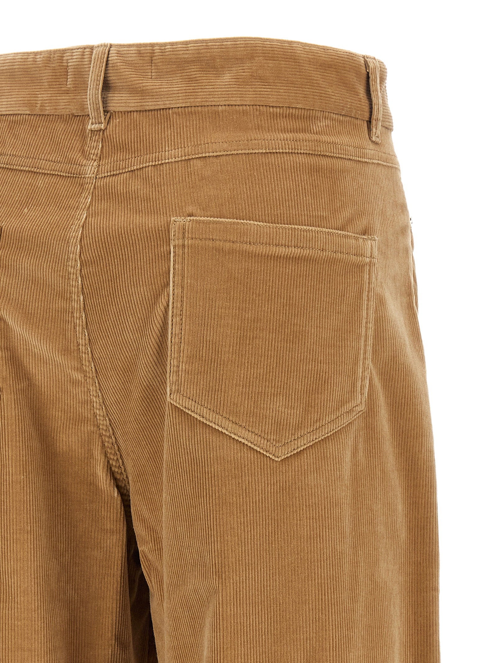 Max Mara Studio Fragola Trousers — Camel, view 4
