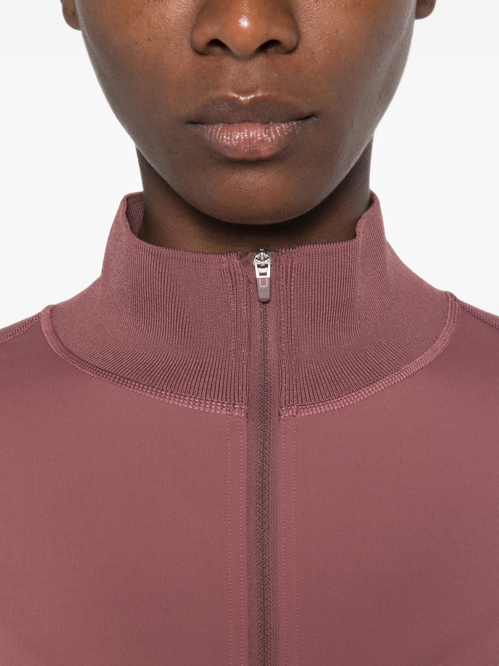 Adidas By Stella McCartney Sweatshirt — Burgundy, view 2