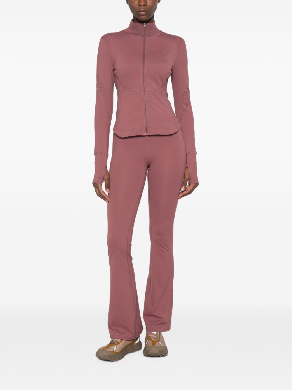 Adidas By Stella McCartney Sweatshirt — Burgundy, view 4