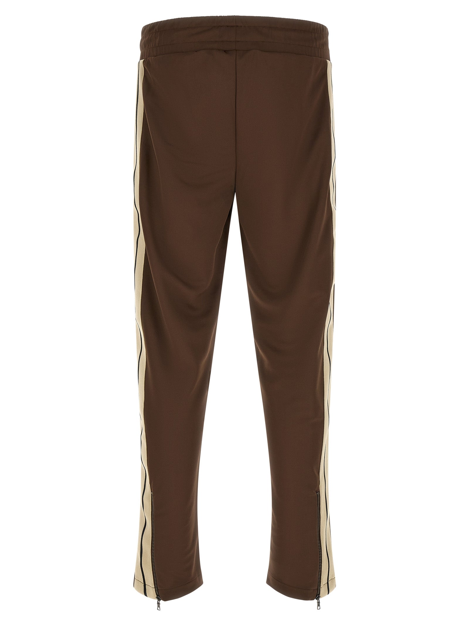 Palm Angels Track Sports Joggers — Brown, view 2