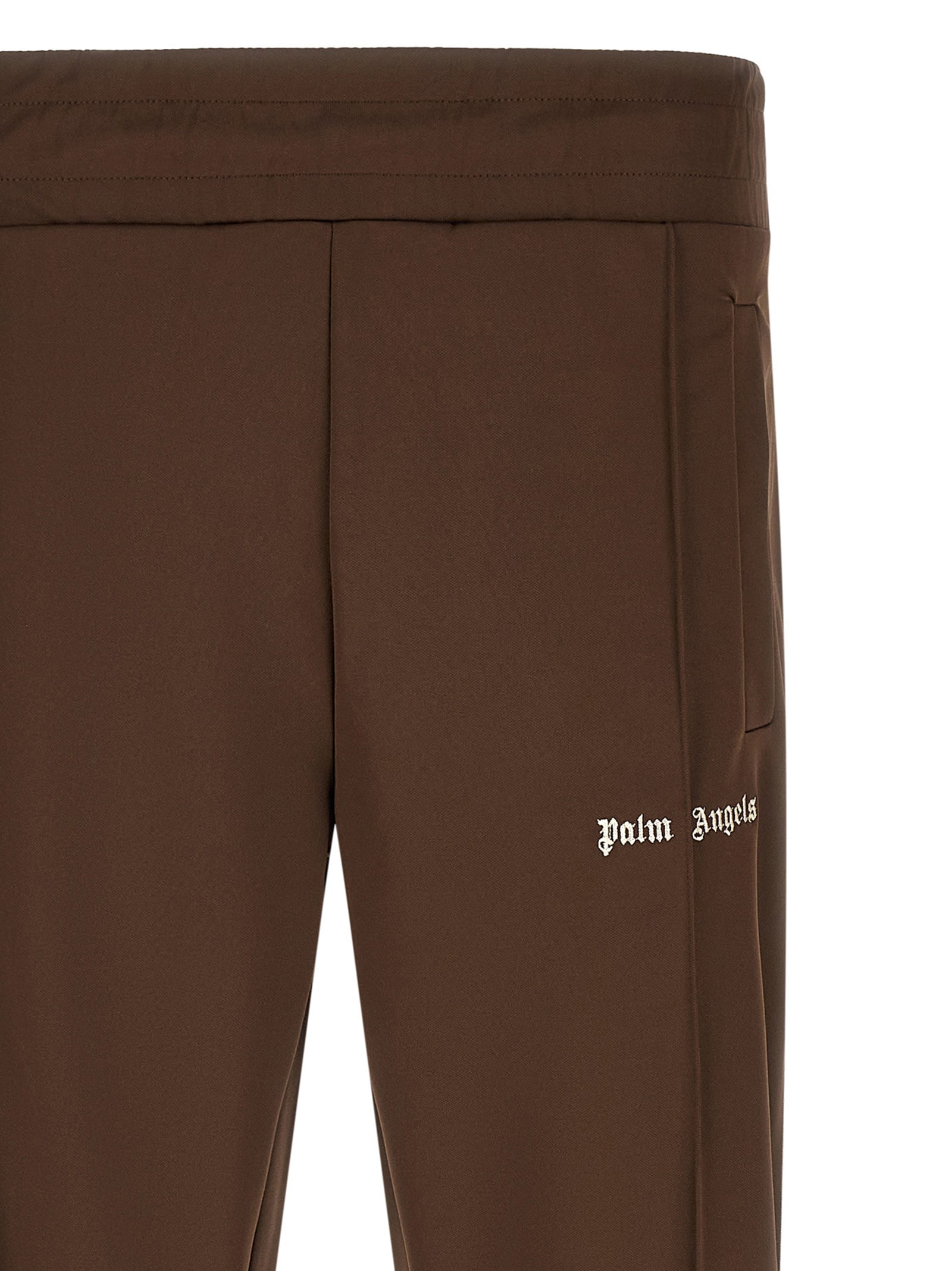 Palm Angels Track Sports Joggers — Brown, view 4