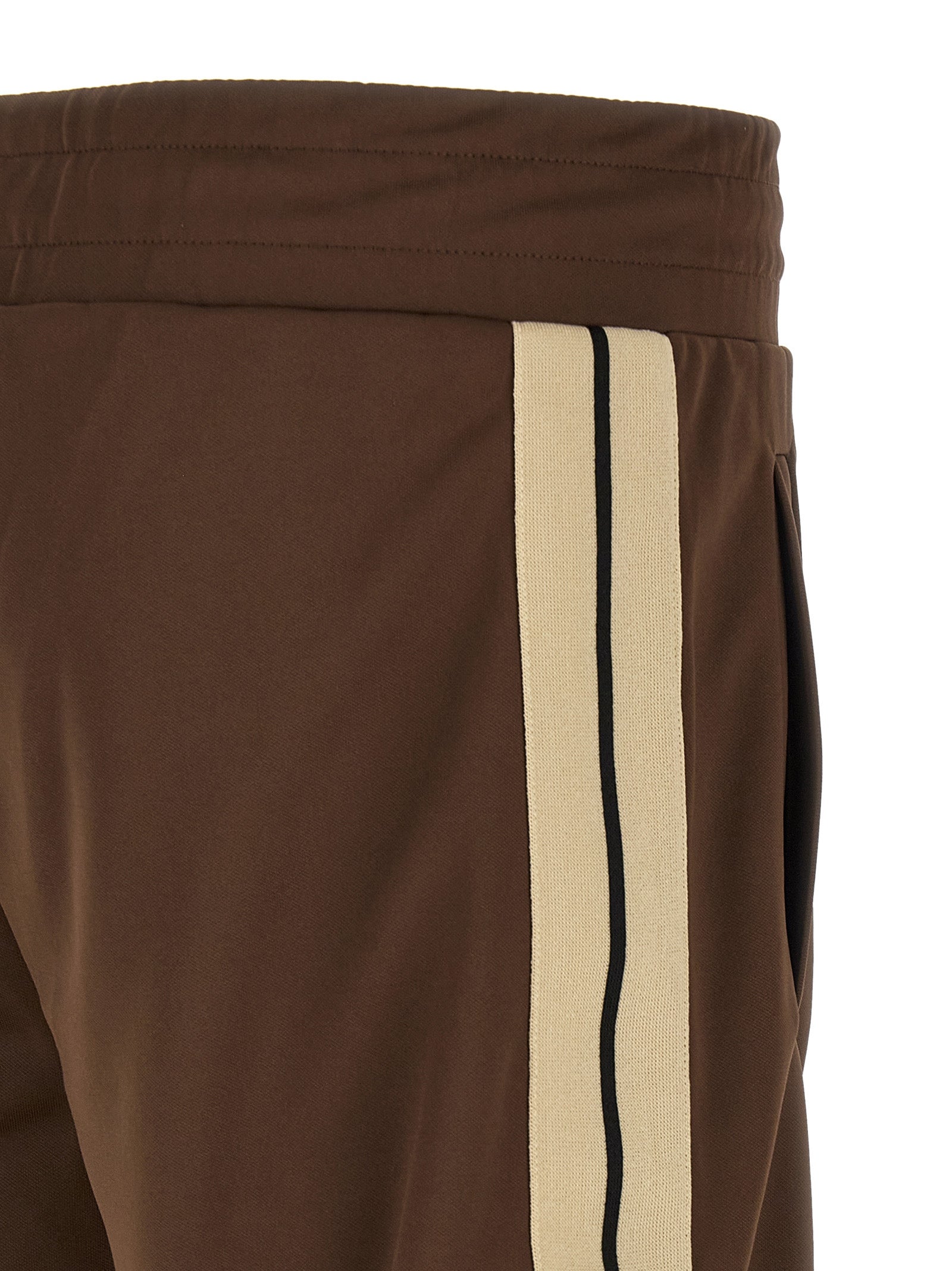 Palm Angels Track Sports Joggers — Brown, view 5