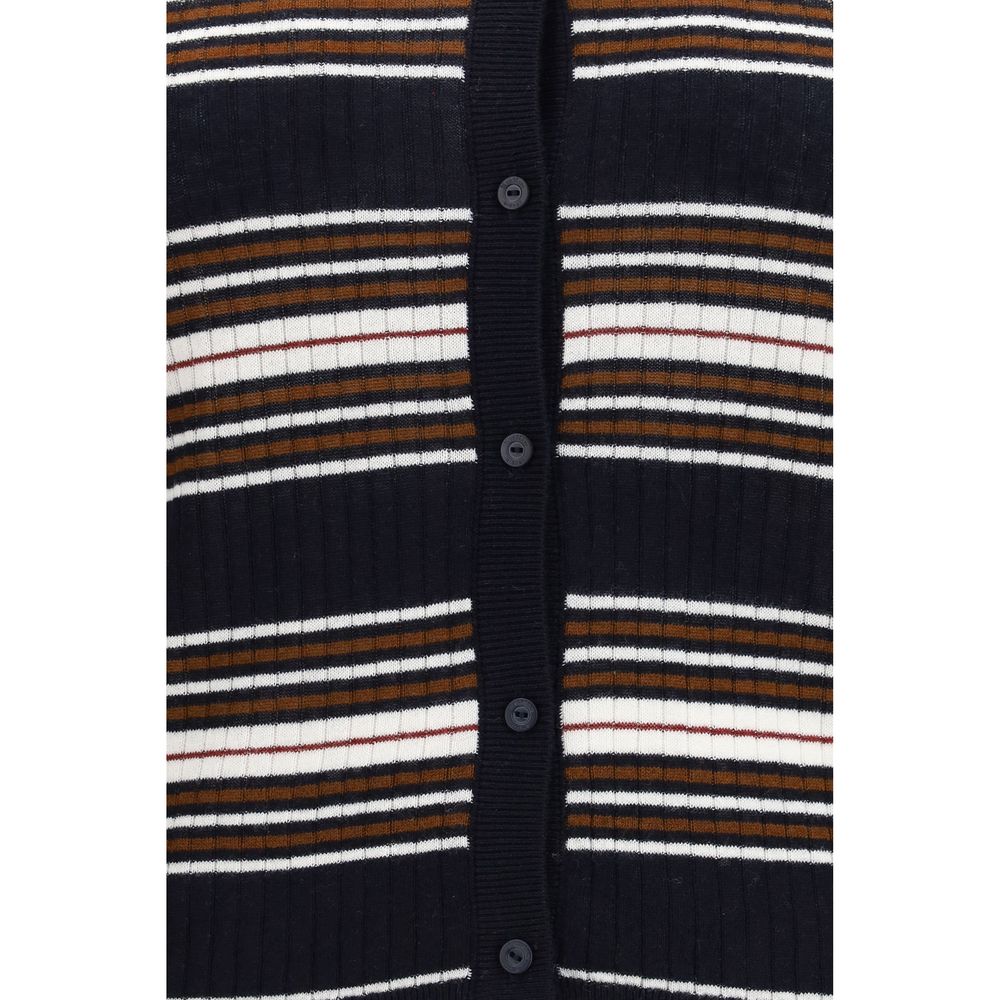 Max Mara Studio Cardigan — Navy, view 3