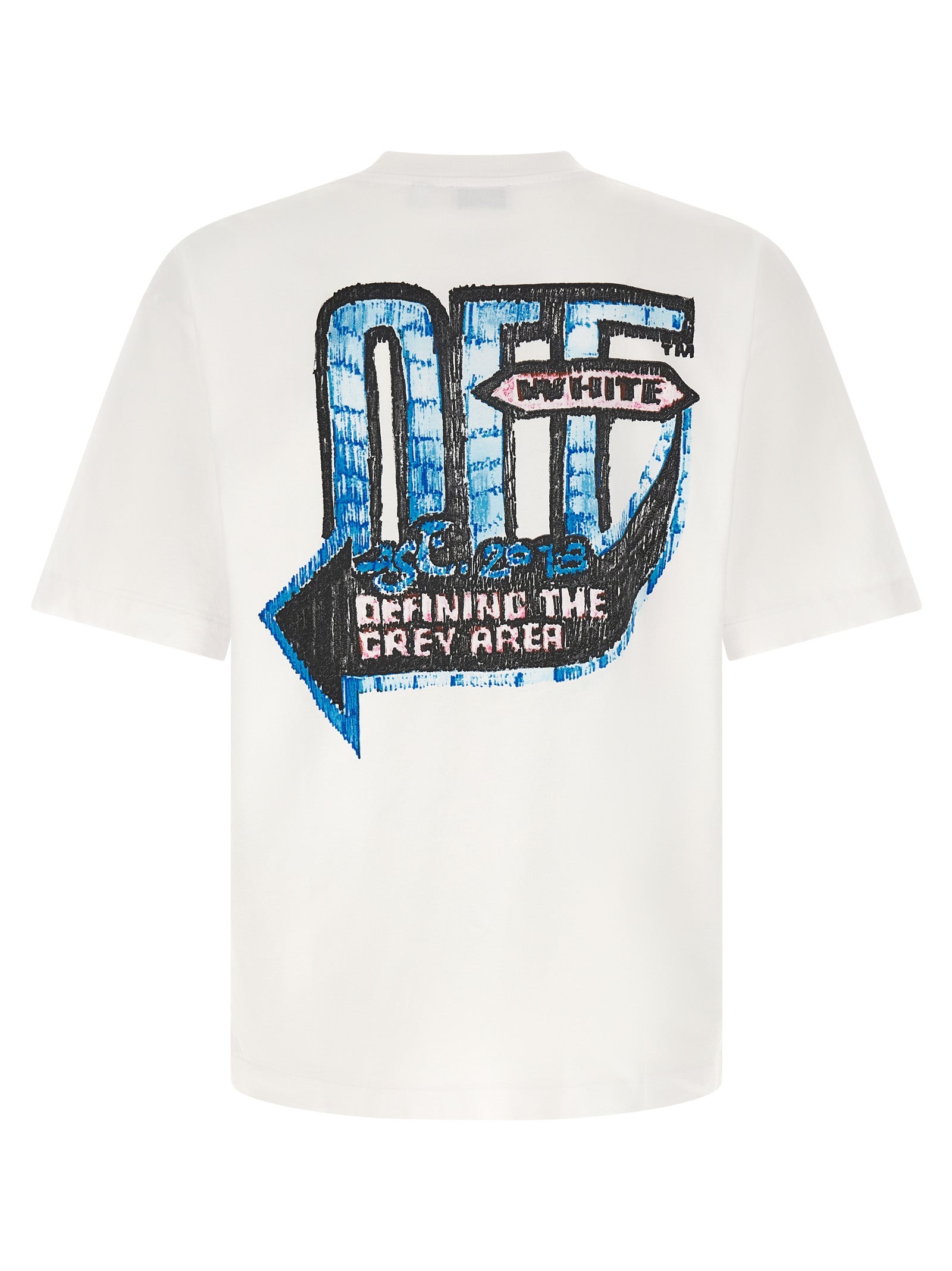 Off-White T-Shirt — White, view 2