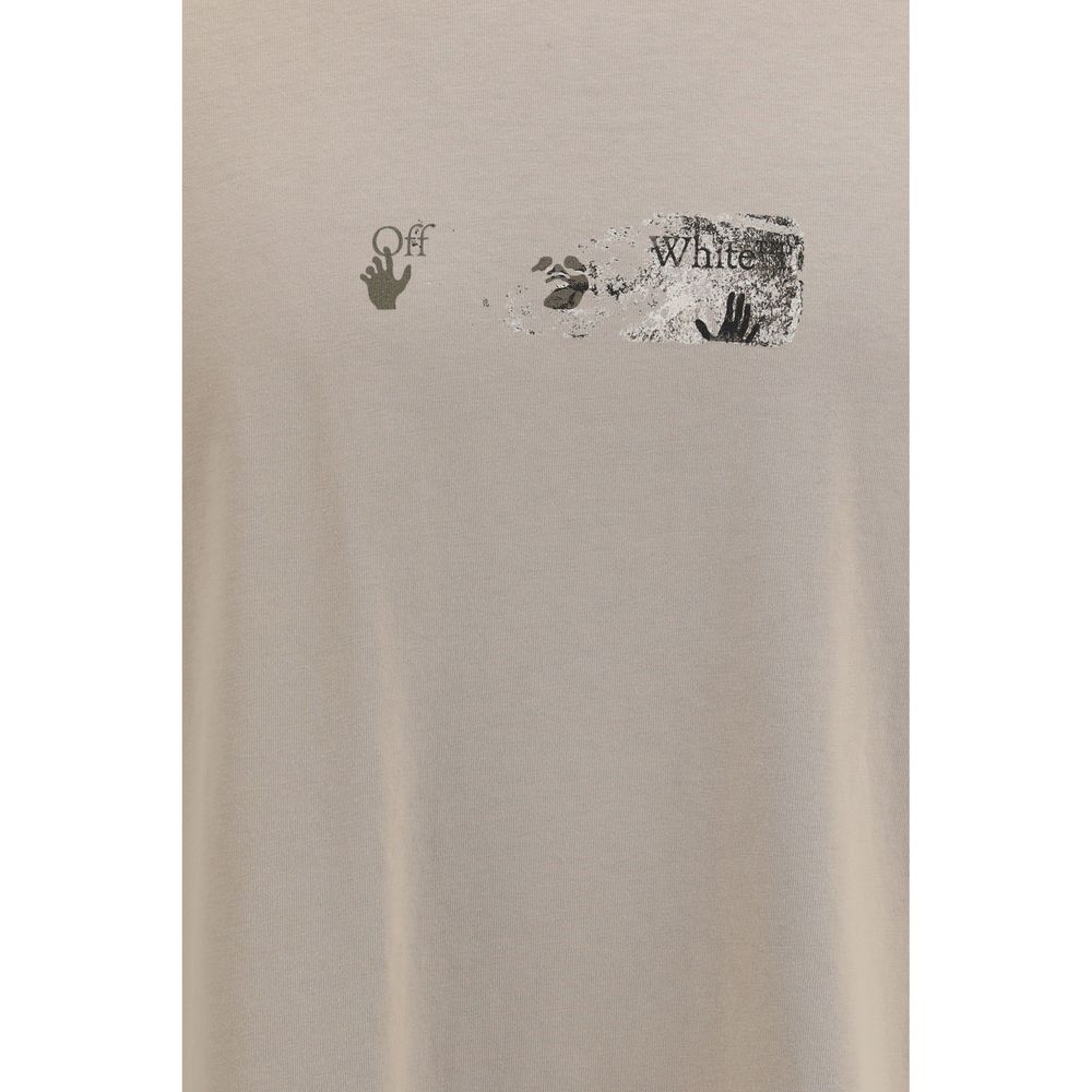 Off-White Spices Arrow T-shirt — Beige, view 3