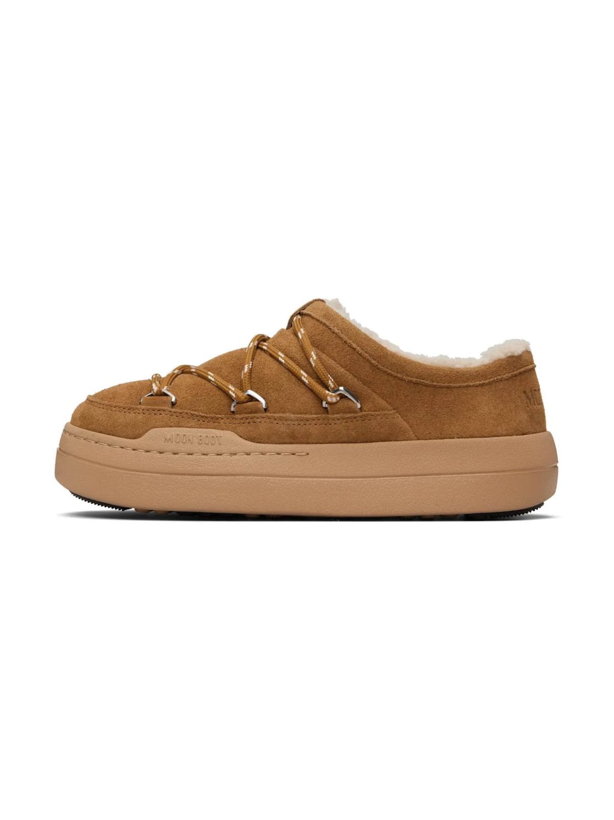 Moon Boot Park Sneaker — Brown, view 3