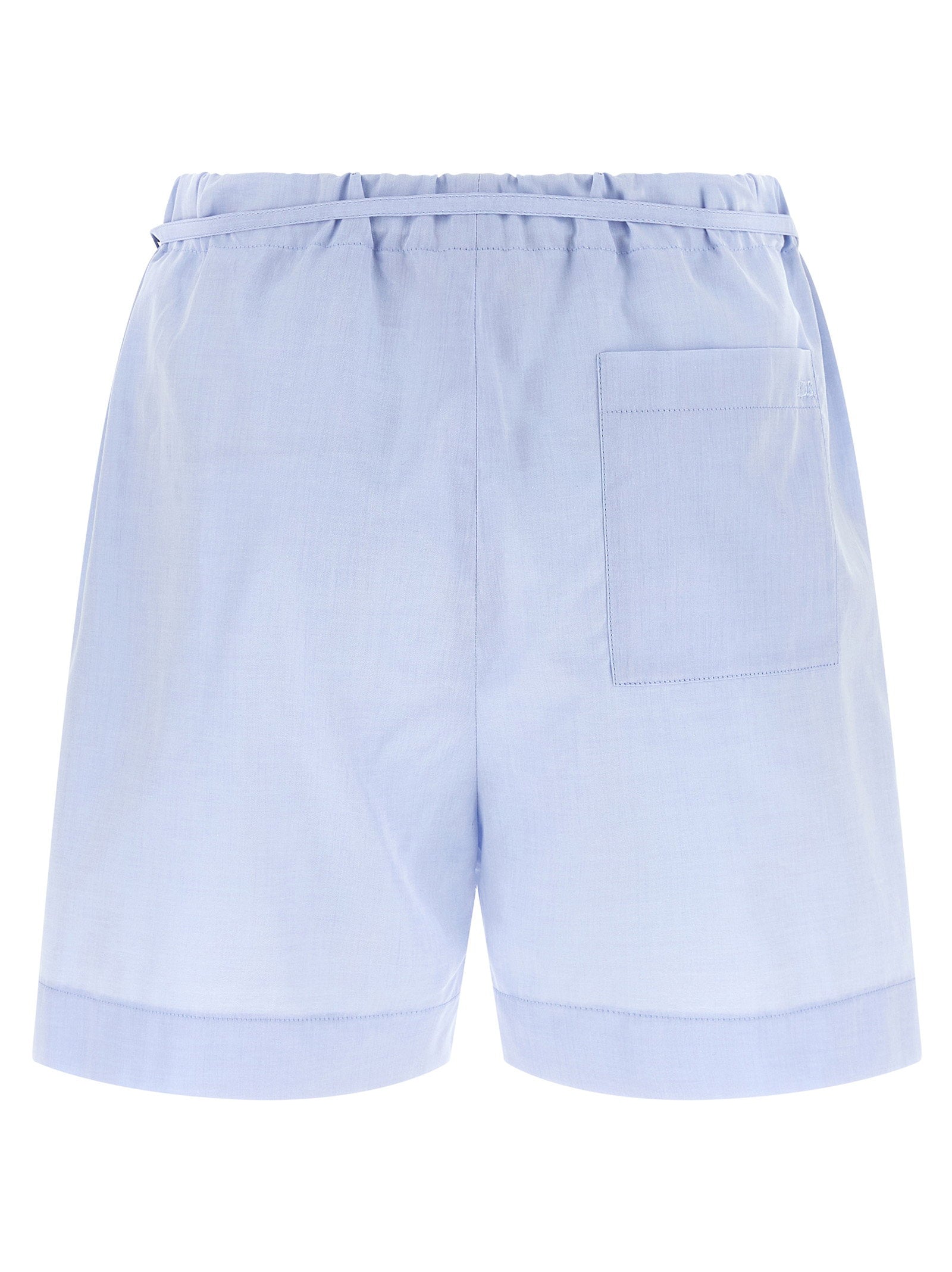 Loulou De Saison Malone Shorts — Periwinkle, view 2