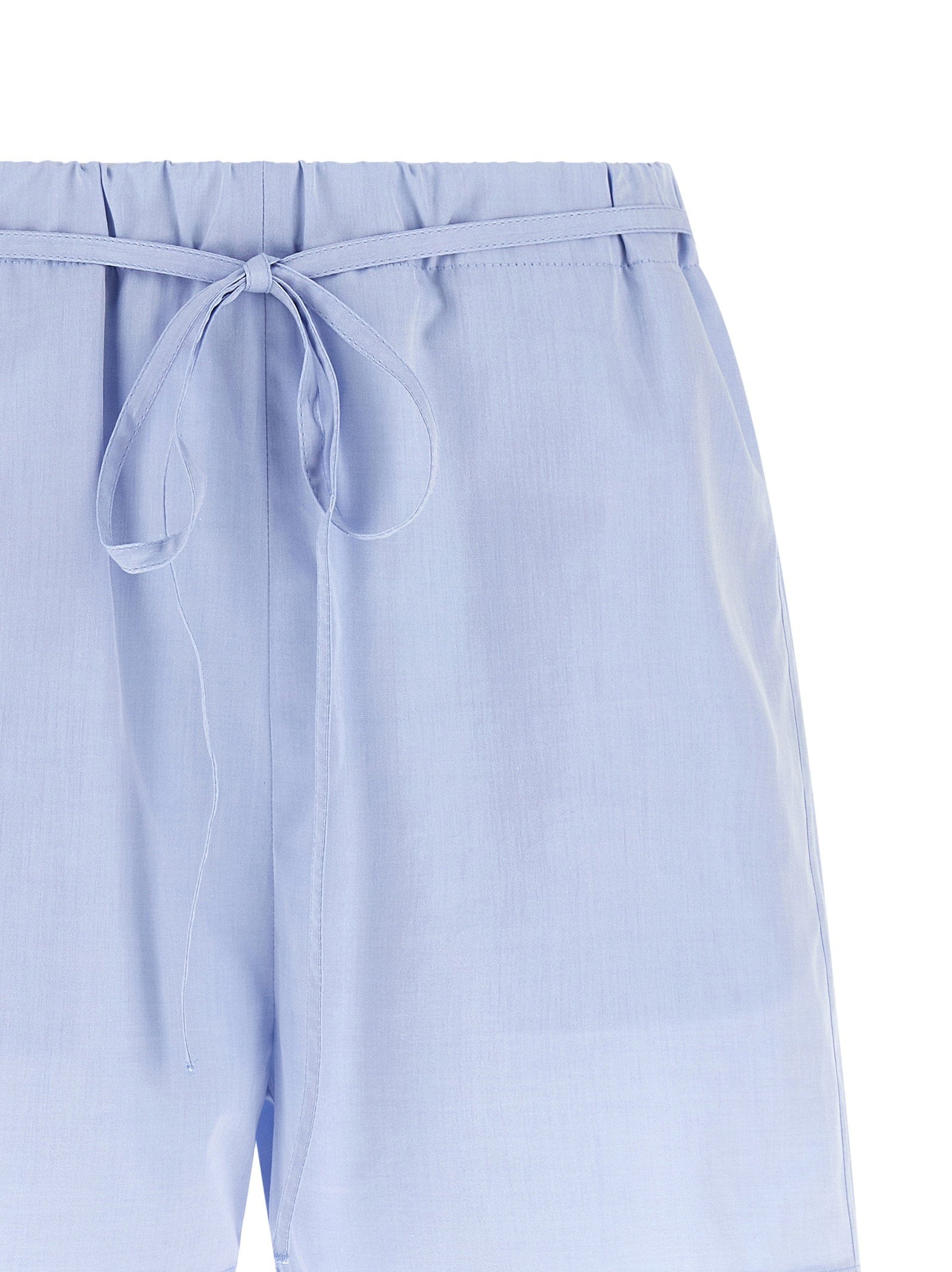 Loulou De Saison Malone Shorts — Periwinkle, view 3