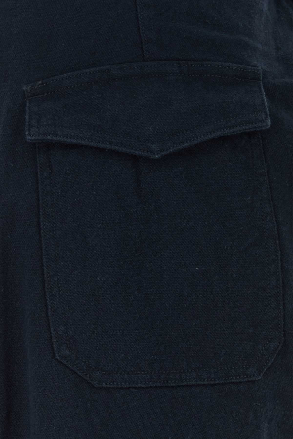 Nanamica Cotton Cargo Pants — Navy - 34, view 3