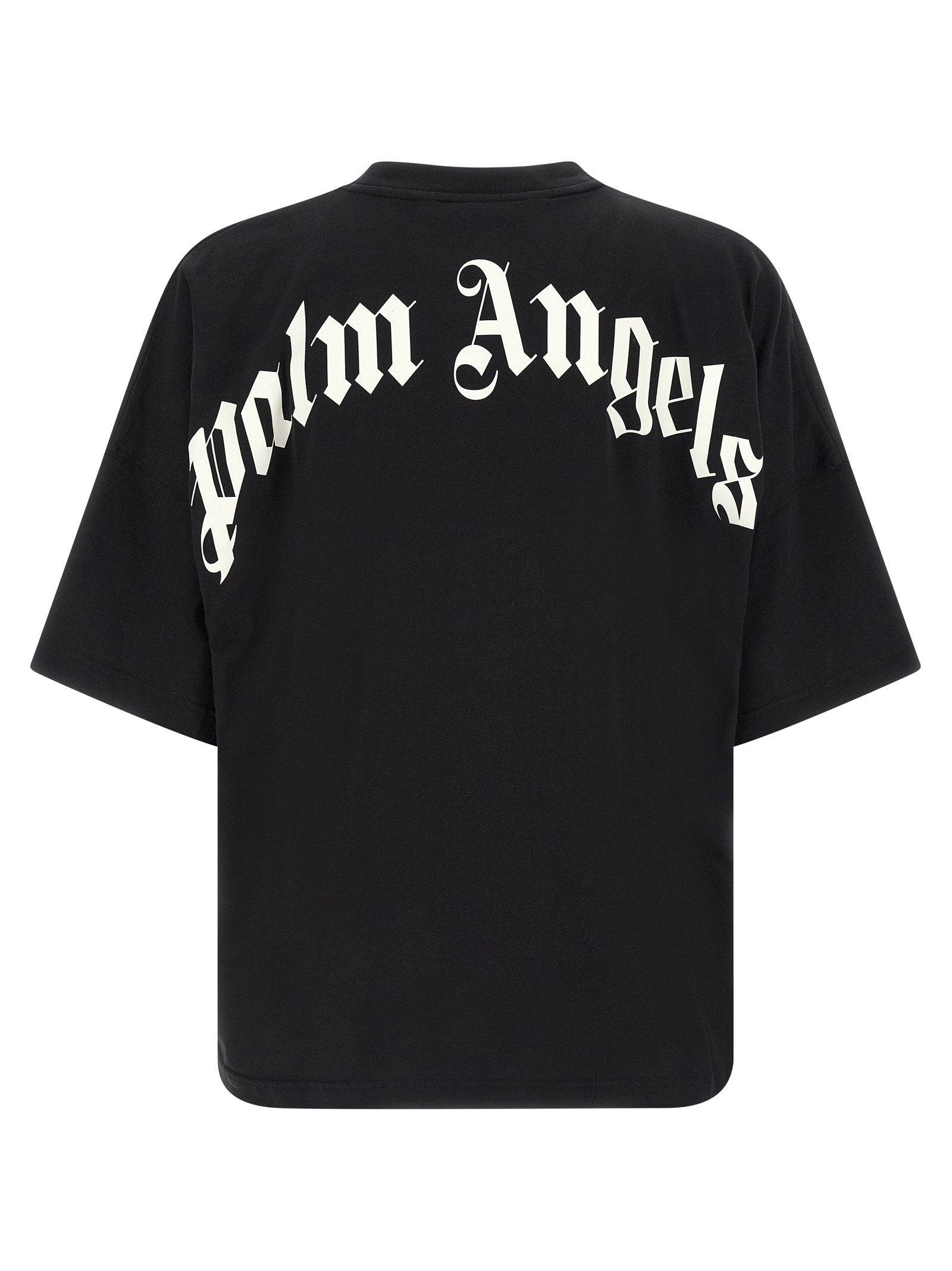 Palm Angels Logo-Graphic T-shirt — Black, view 2