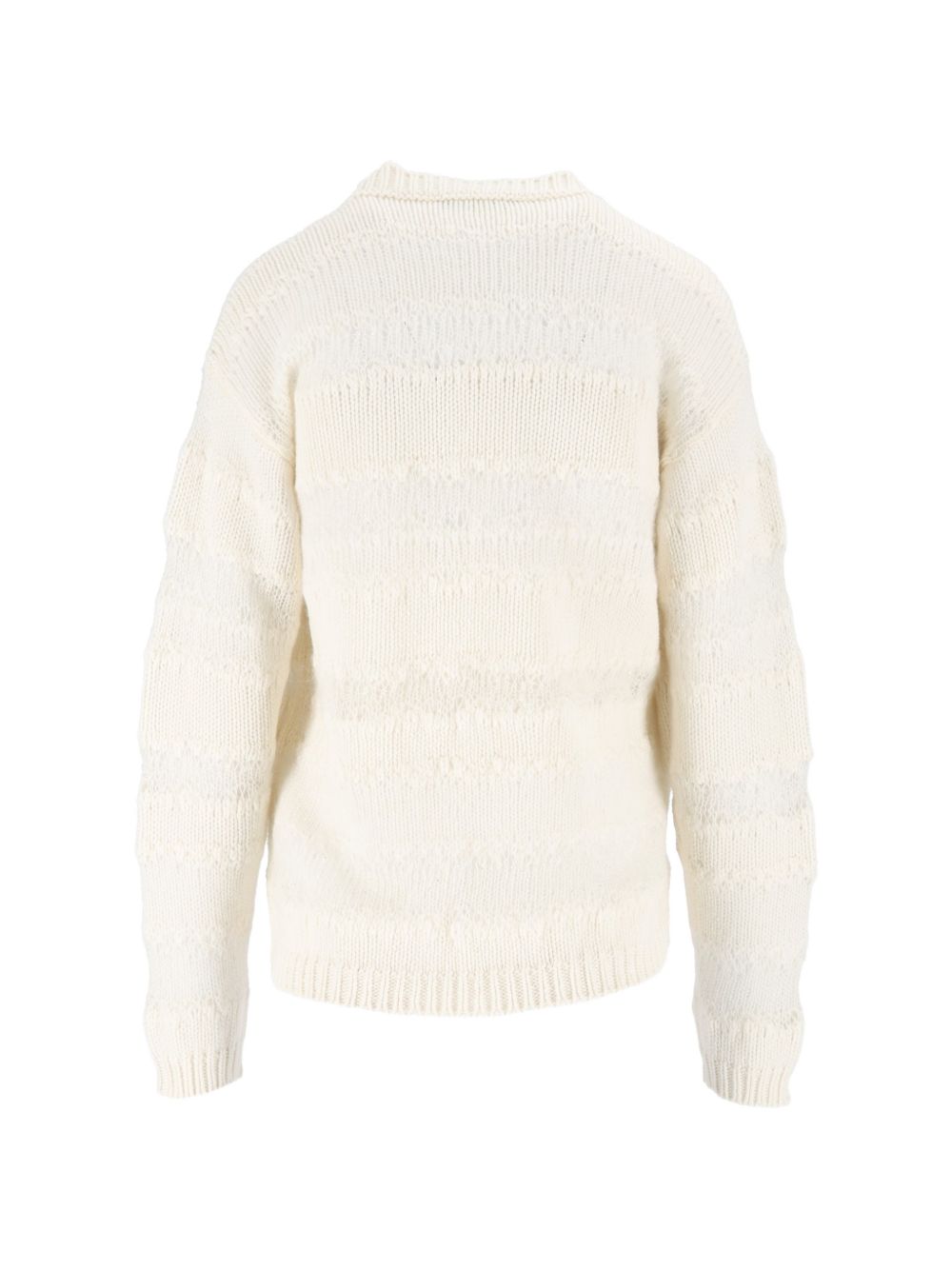 Fabiana Filippi Sequin-Embellished Wool Sweater — Cream, view 2