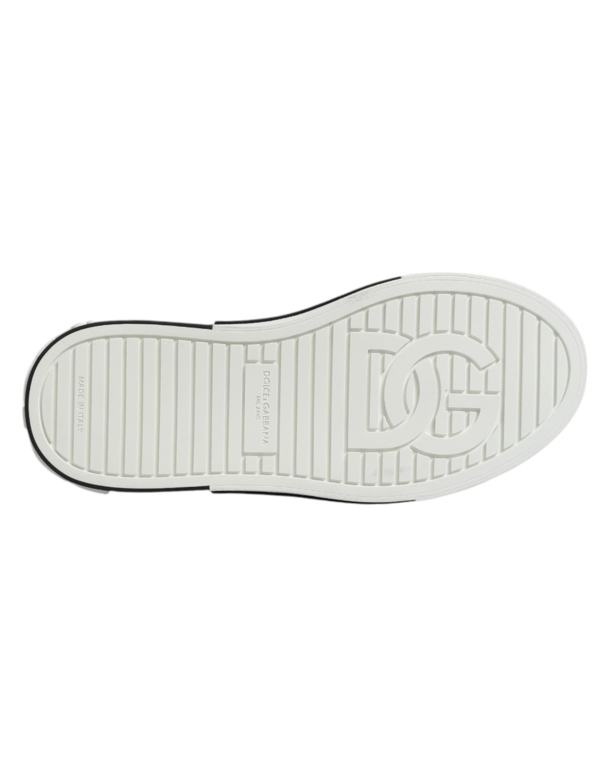 Dolce & Gabbana Perforated Leather Sneakers — White by Dolce Gabbana