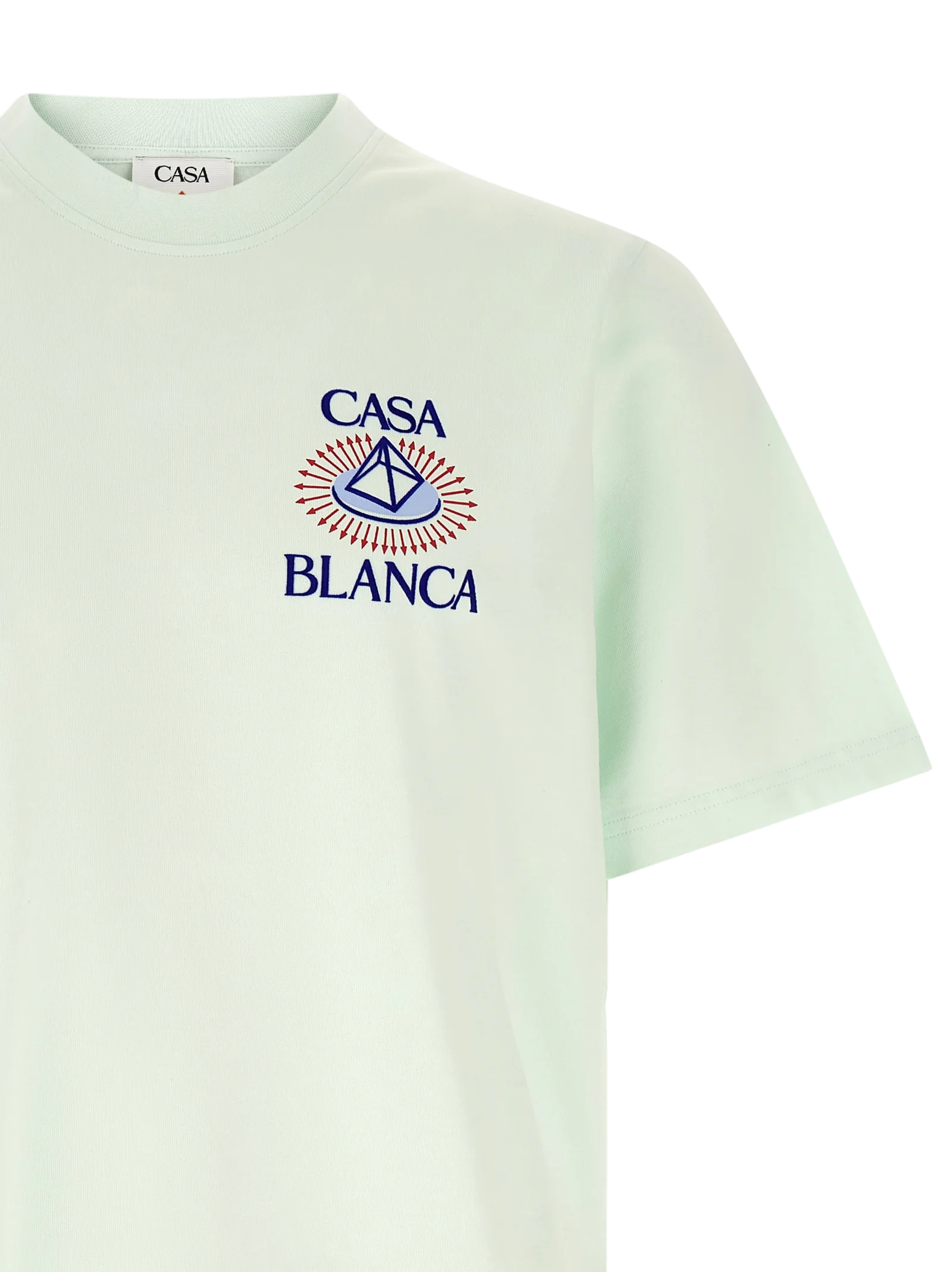 Casablanca Celestial Pyramid T-Shirt — Green, view 3