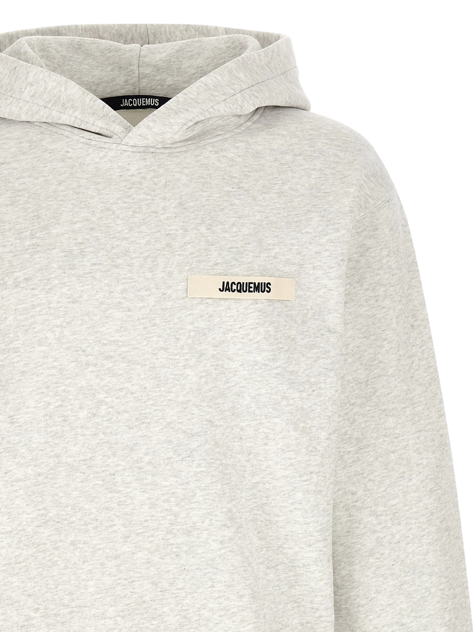 Jacquemus Hoodie — Gray, view 3
