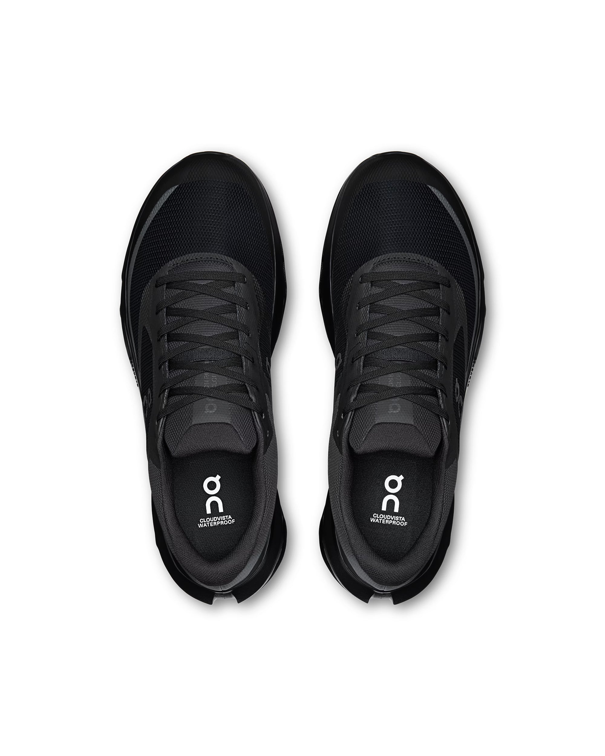 On Running Cloudvista Sneaker — Black, view 3