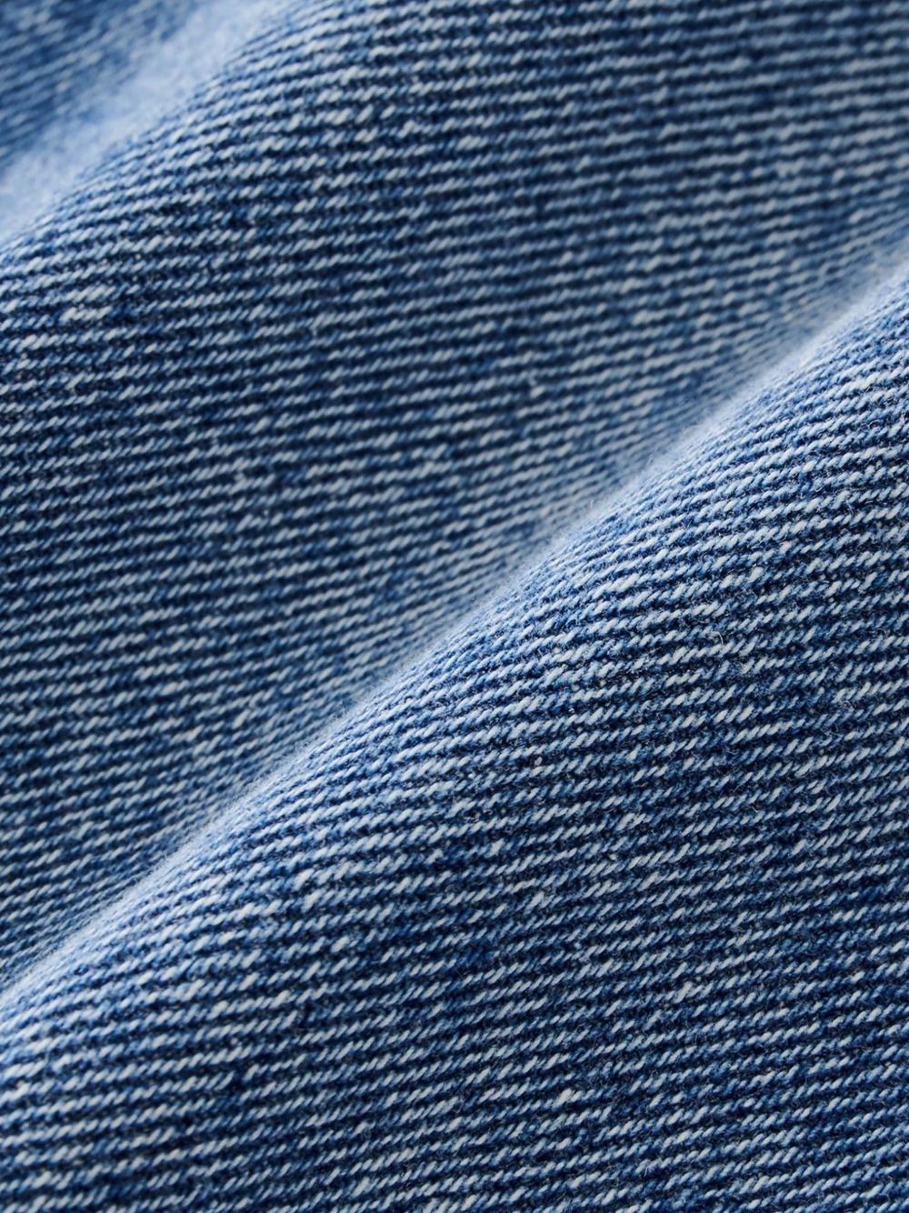 Studio Nicholson PRE Cropped Denim Jeans — Blue, view 3