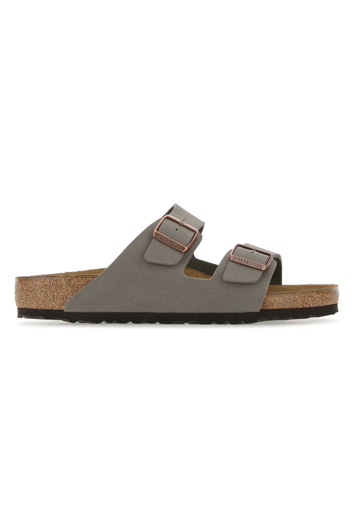Birkenstock Arizona Slippers — Gray by Birkenstock