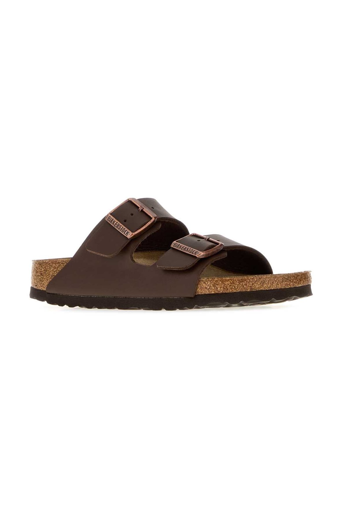 Birkenstock Arizona Slippers — Brown, view 2