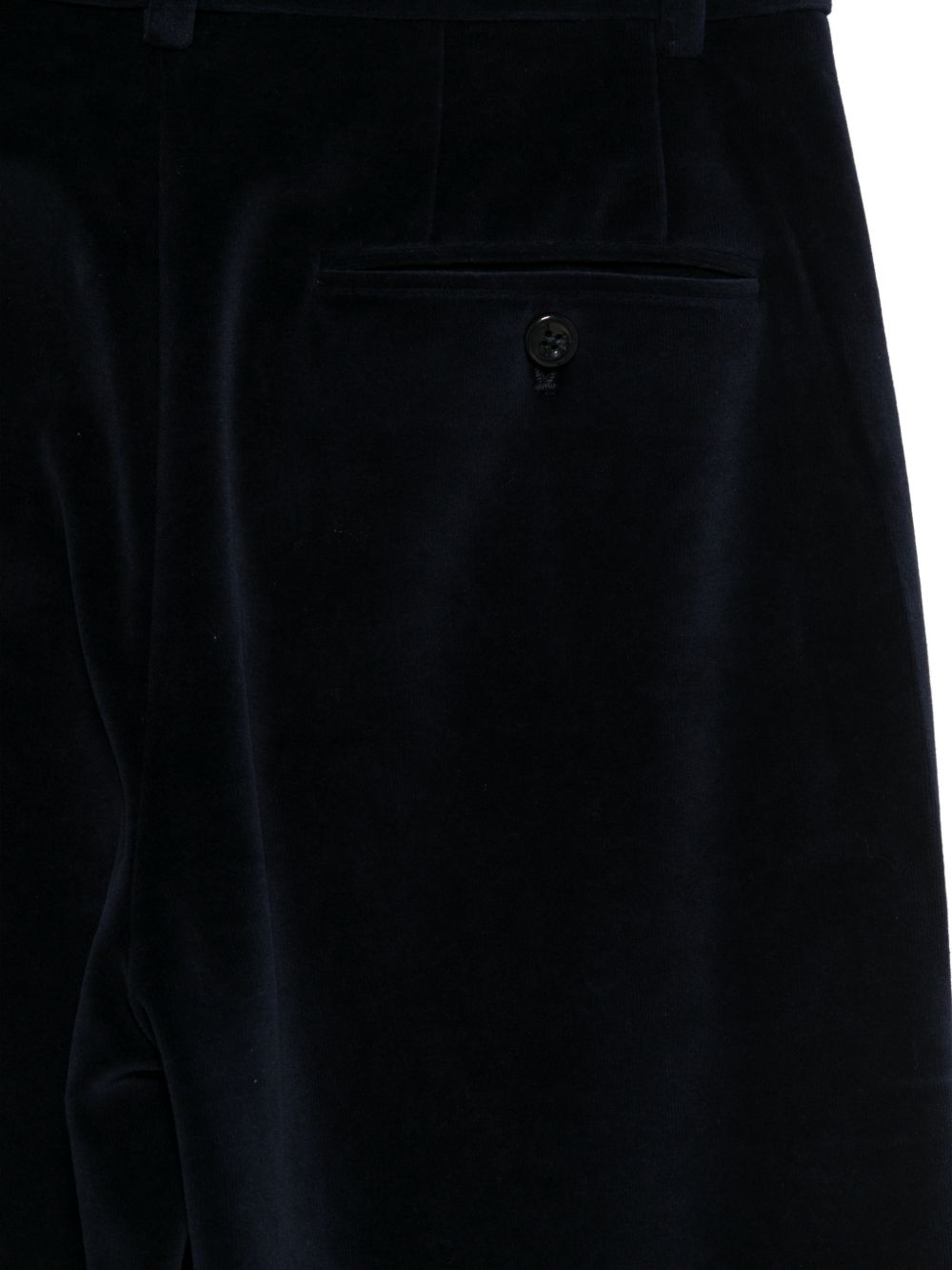 Circolo 1901 Velvet Cotton Trousers — Ink, view 2