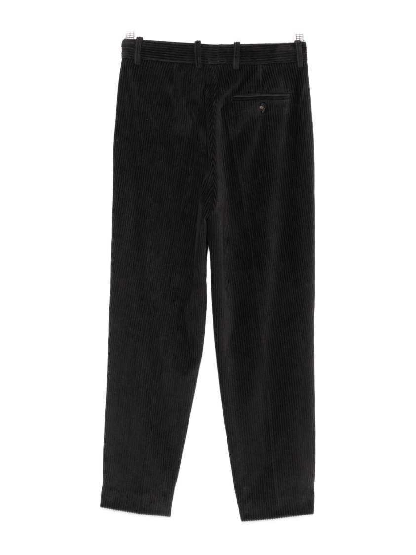 Circolo 1901 Cotton Corduroy Trousers — Navy, view 2