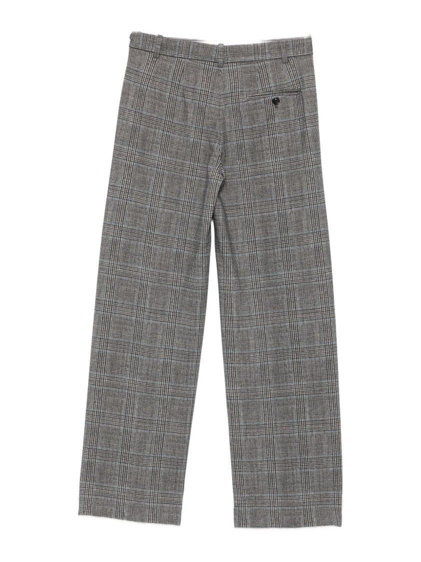 Circolo 1901 Prince of Wales Check Trousers — Grey, view 3