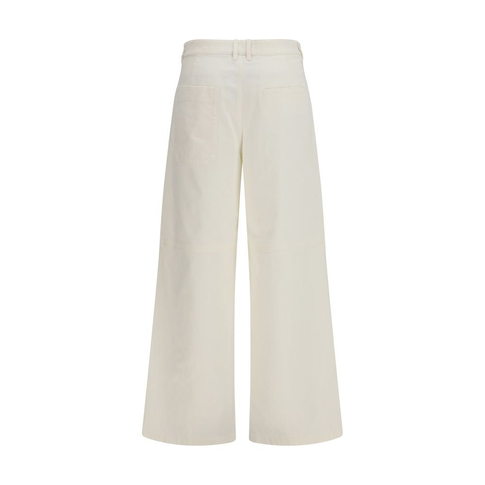 'S Max Mara Ellisse Trousers — White, view 2