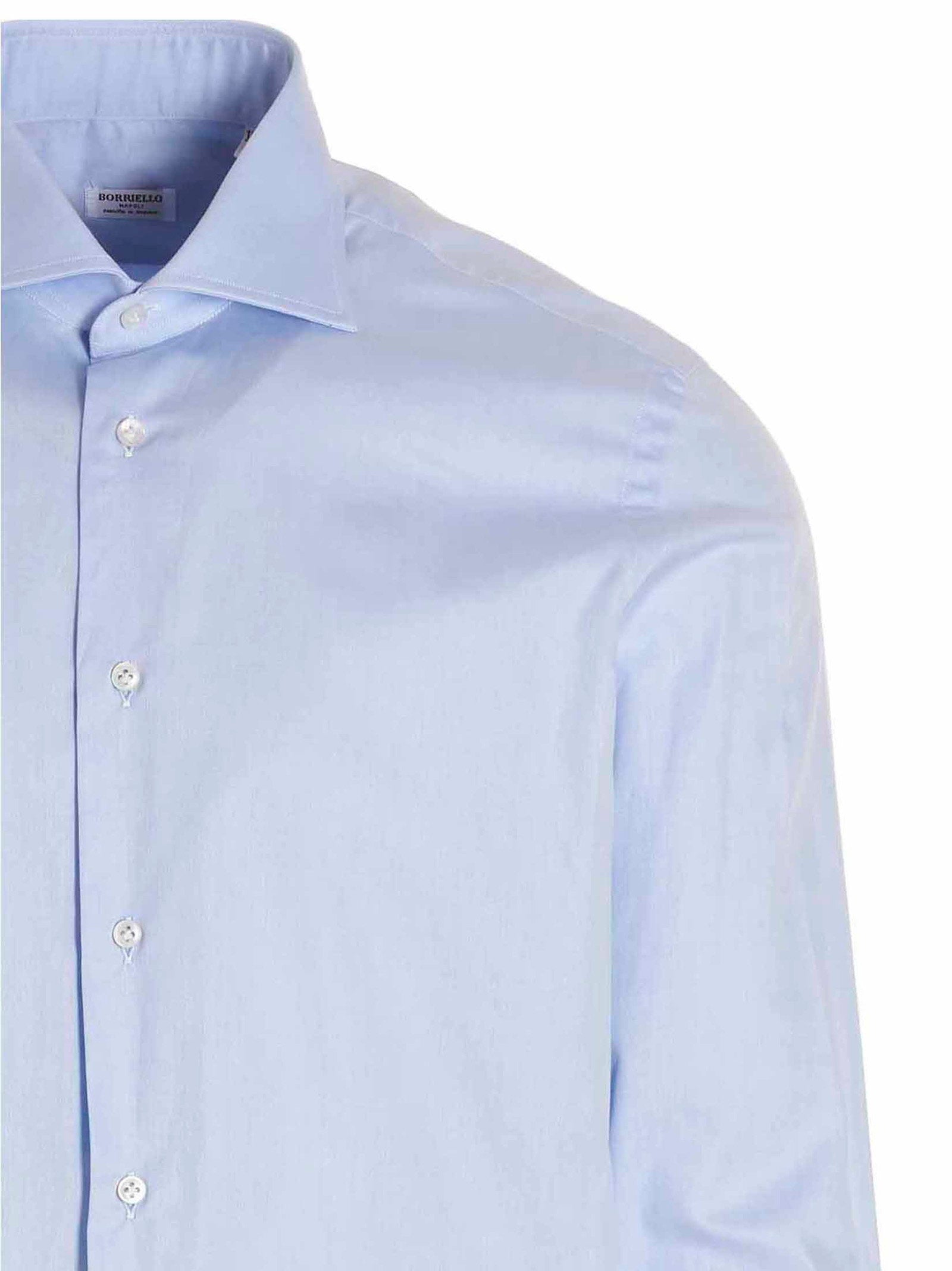 Borriello Marechiaro Shirt — Blue, view 3