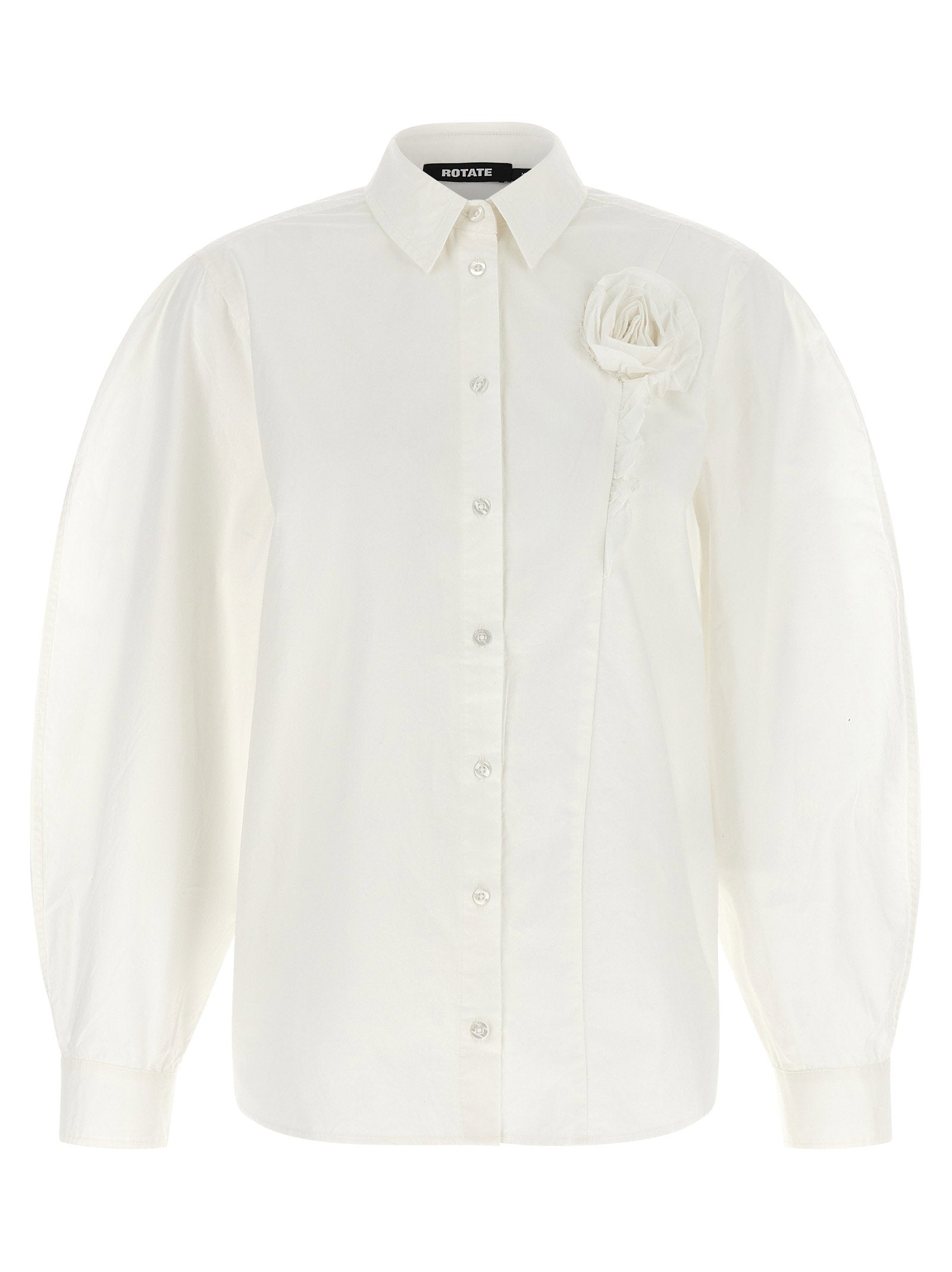 Rotate Birger Christensen Shirt — Ivory by Rotate Birger Christensen