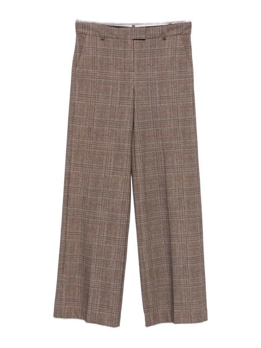 Circolo 1901 Prince of Wales Check Trousers — Brown by Circolo 1901