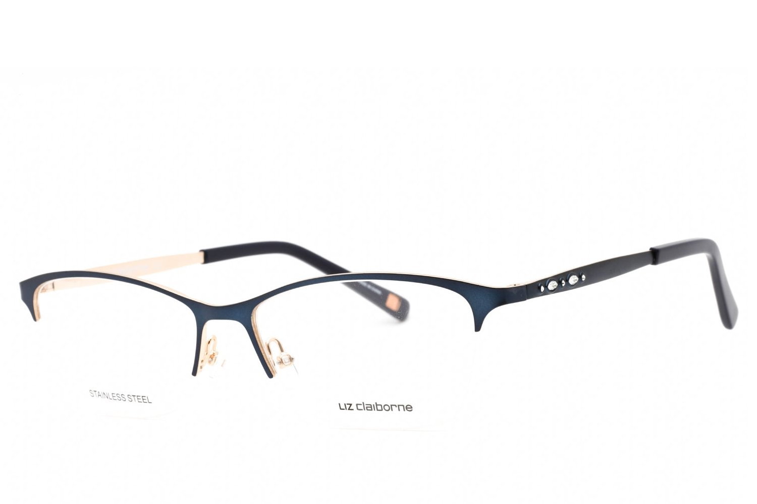 Liz Claiborne L654 Eyeglasses — Navy by Liz Claiborne