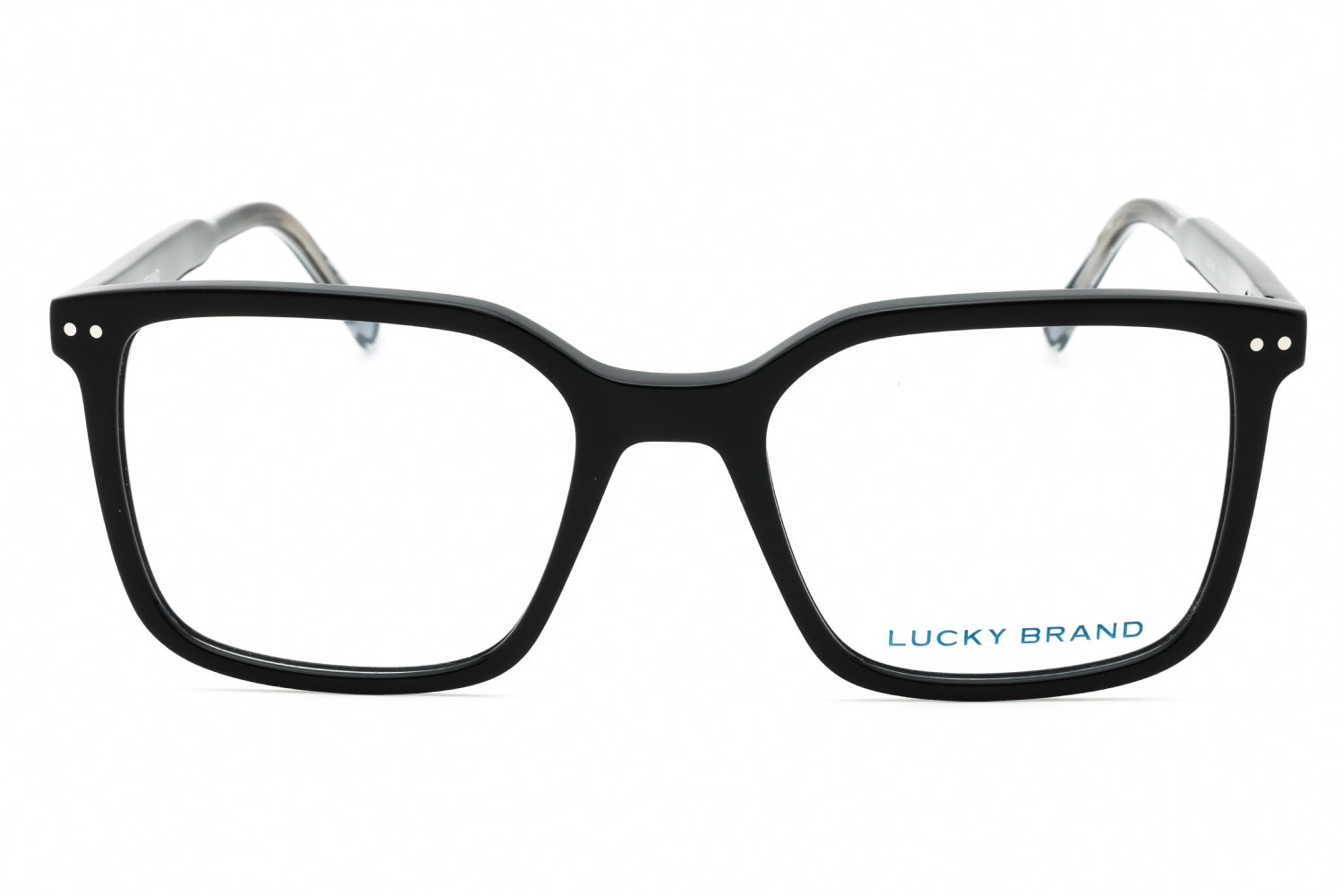 Lucky Brand VLBD426 Rectangular Acetate Eyeglasses — Black, view 2