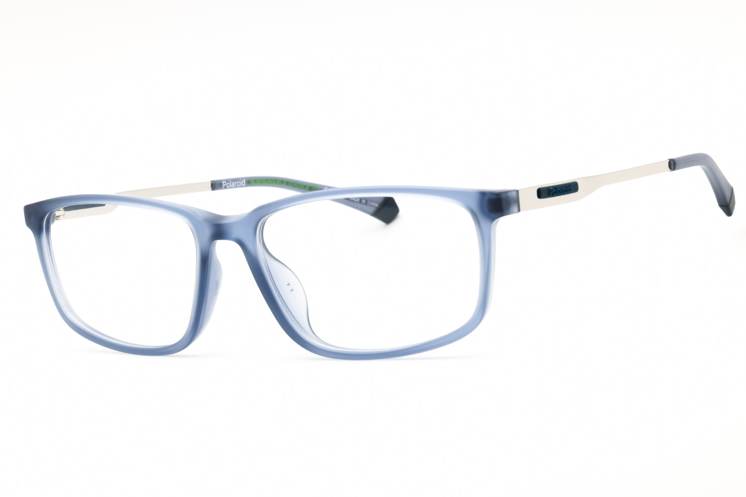 Polaroid Core PLDD535G Rectangular Eyeglasses — Blue by Polaroid Core