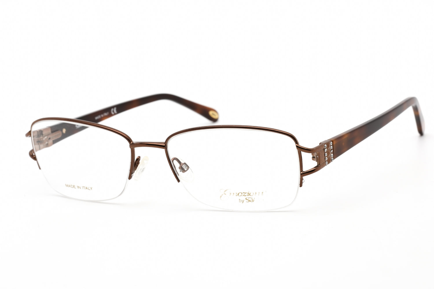 Emozioni EM4388 Eyeglasses — Brown by Emozioni