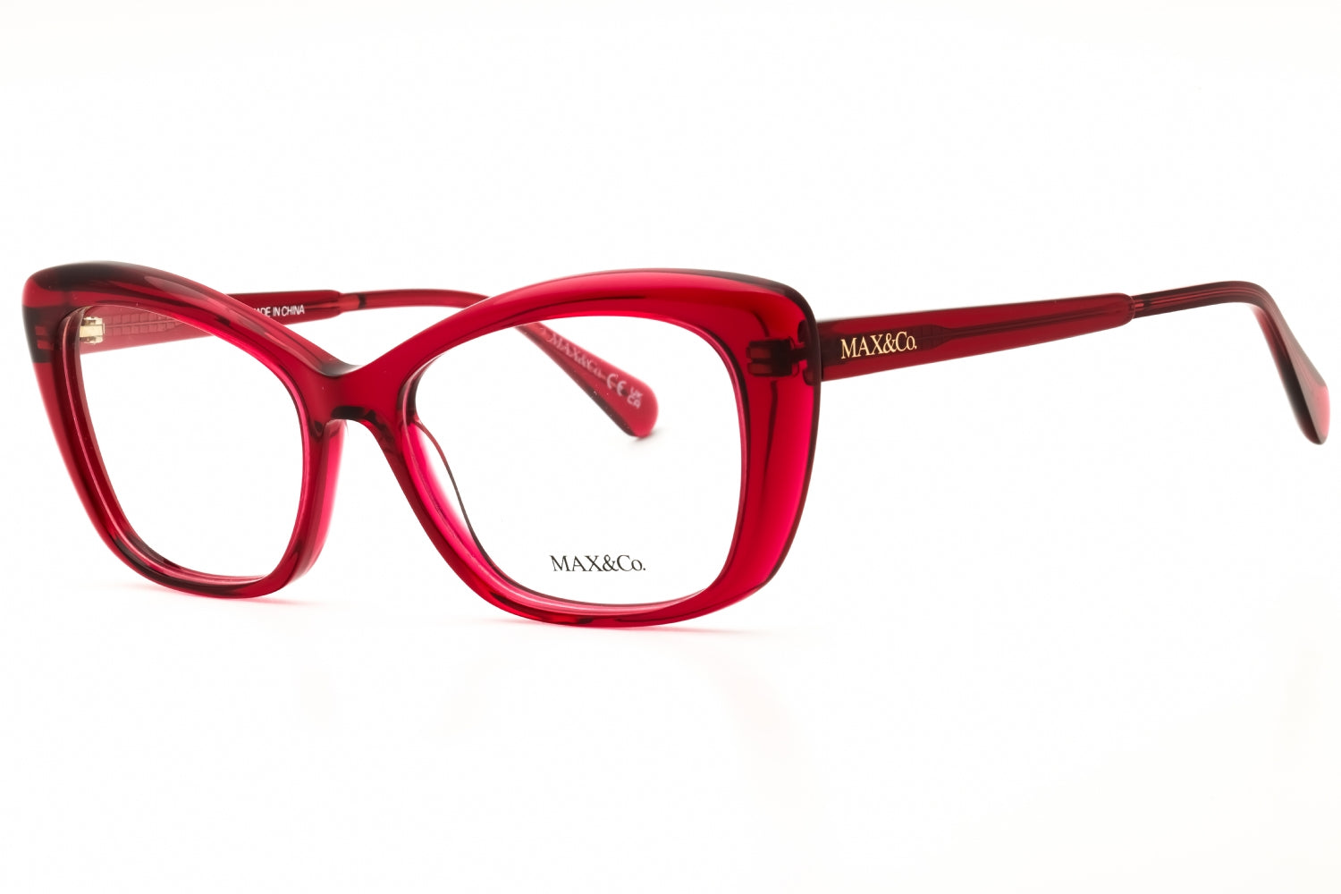 Max & Co MO5143 Cat Eye Eyeglasses — Burgundy by Max & Co