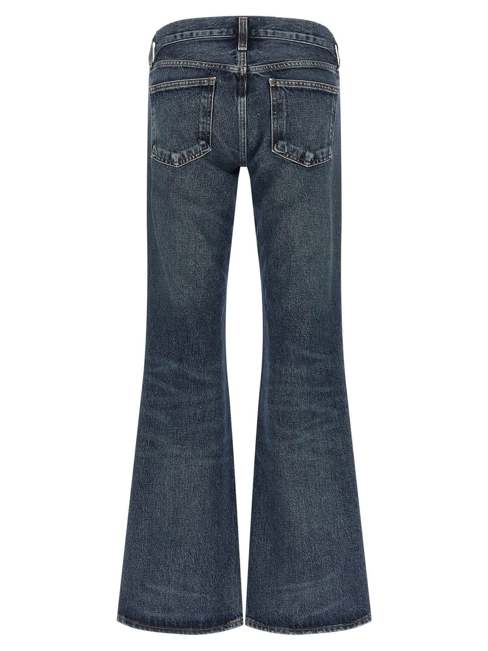 Agolde Flared Bootcut Jeans — Indigo, view 2