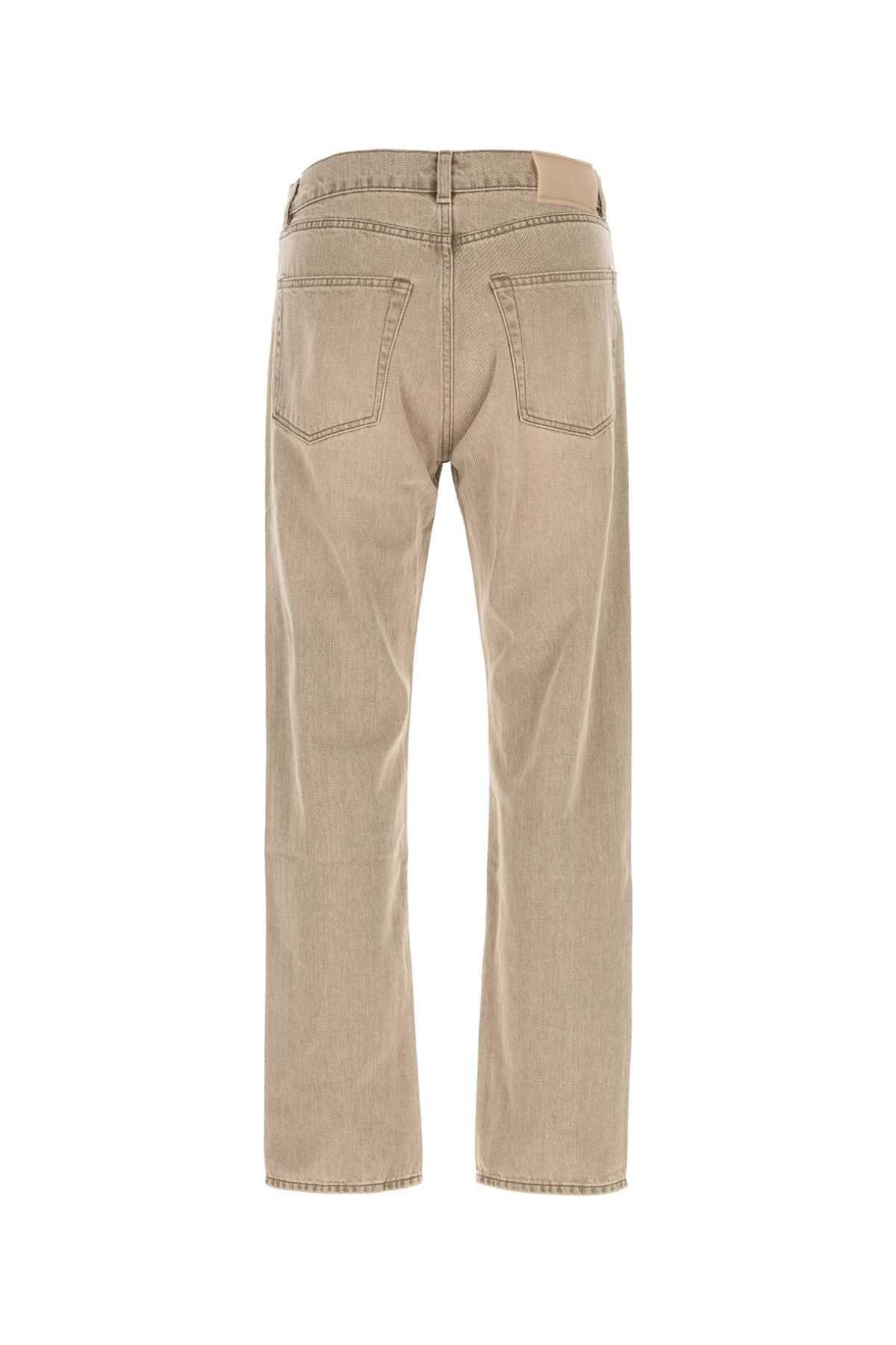 Our Legacy Olibrewas Jeans — Beige, view 2