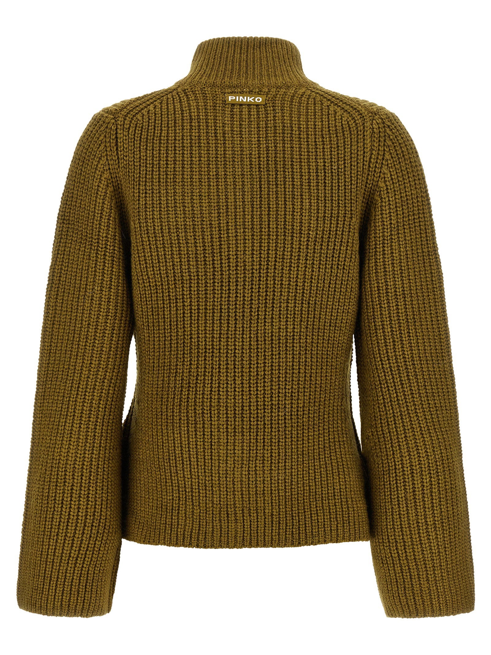 Pinko Cardigan — Olive Green, view 2