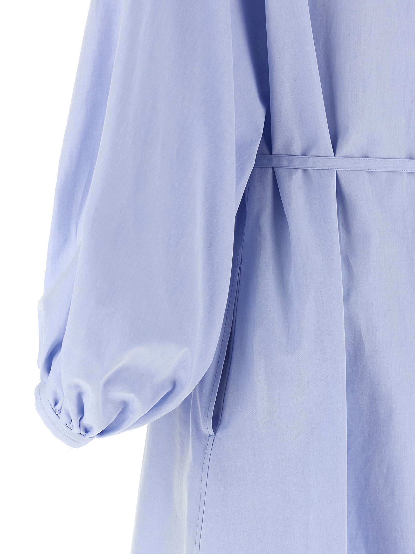 Loulou De Saison Vitti Dress — Light Blue, view 4