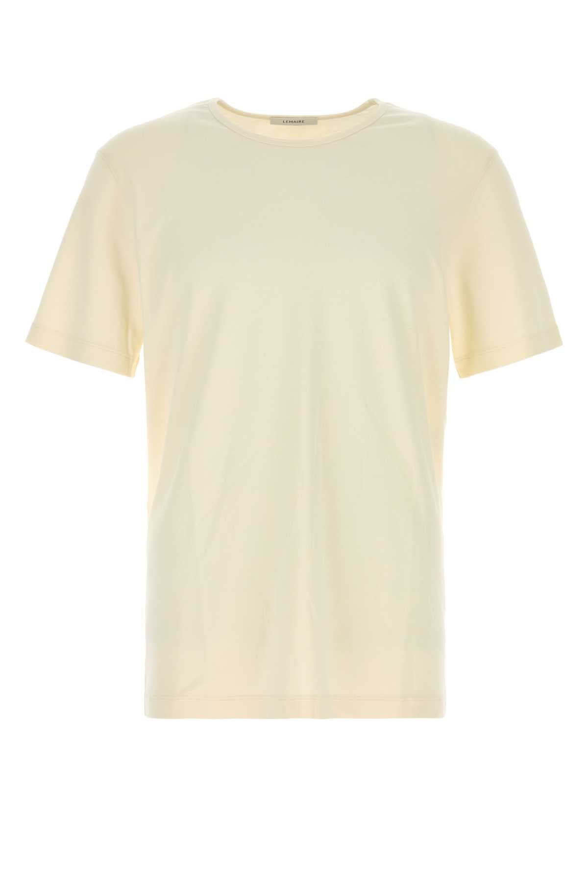 Lemaire Cotton T-Shirt — Beige by Lemaire