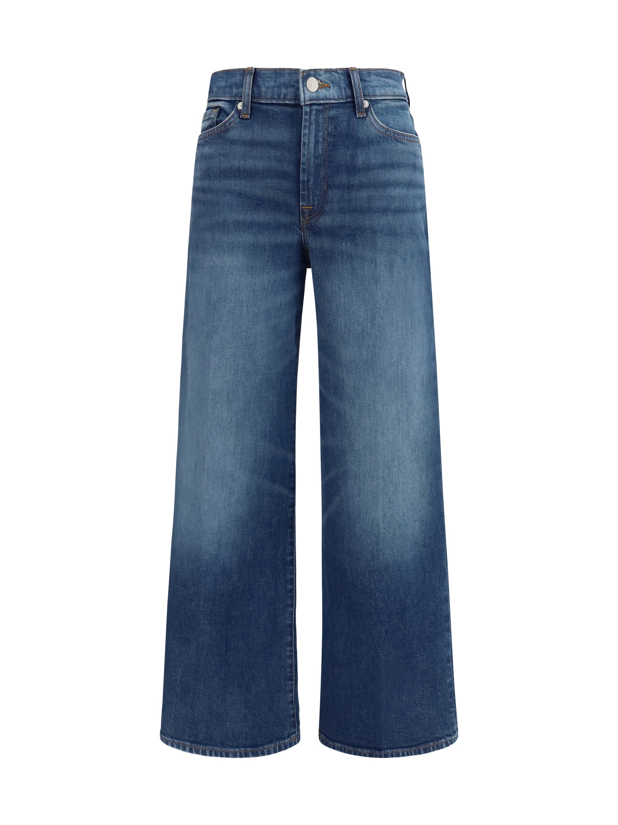 7 For All Mankind Lotta Jeans — Blue, view 3