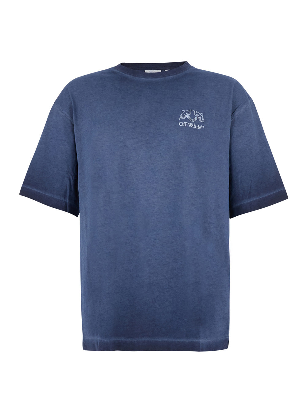 Off-White Offline Half Harrow T-Shirt — Blue by Off-White