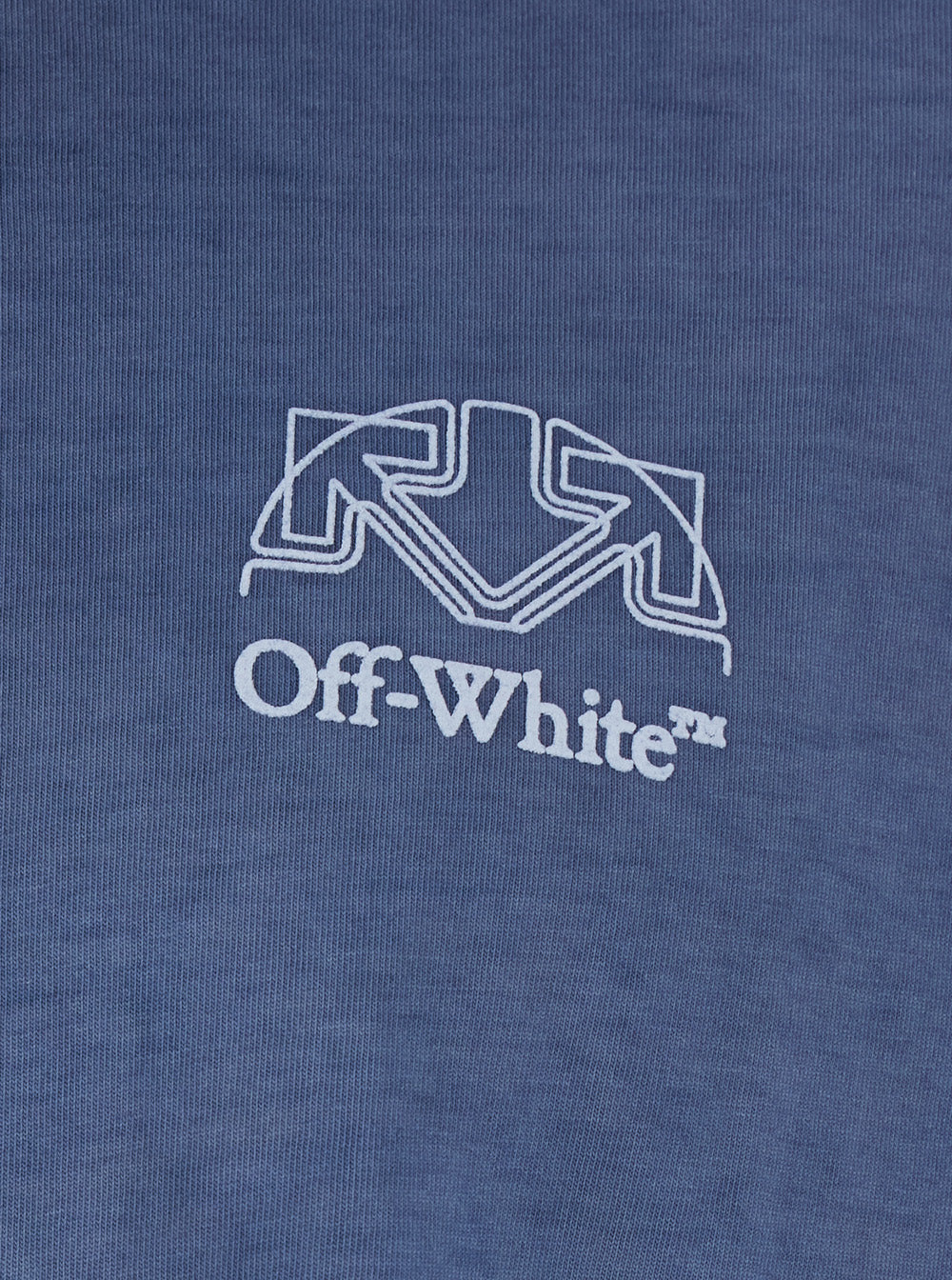 Off-White Offline Half Harrow T-Shirt — Blue, view 3