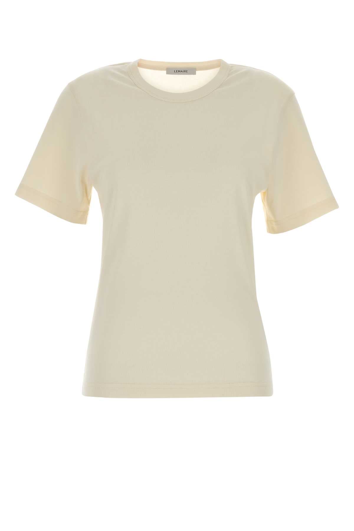 Lemaire Cotton T-shirt — Beige by Lemaire