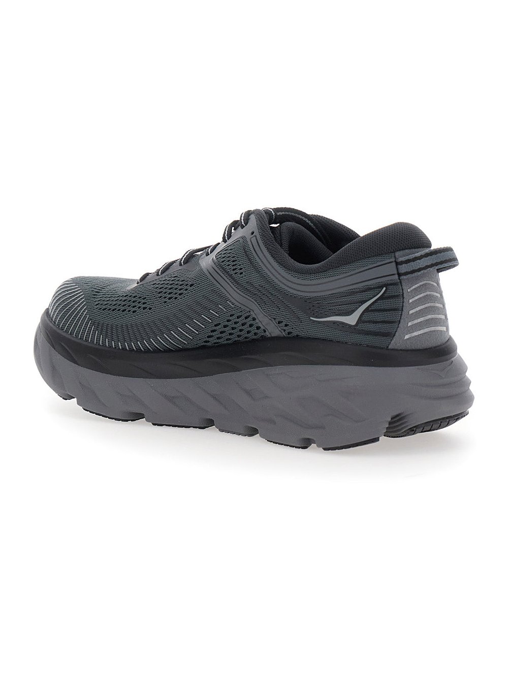 Hoka Bondi 7 Sneaker — Gray, view 3