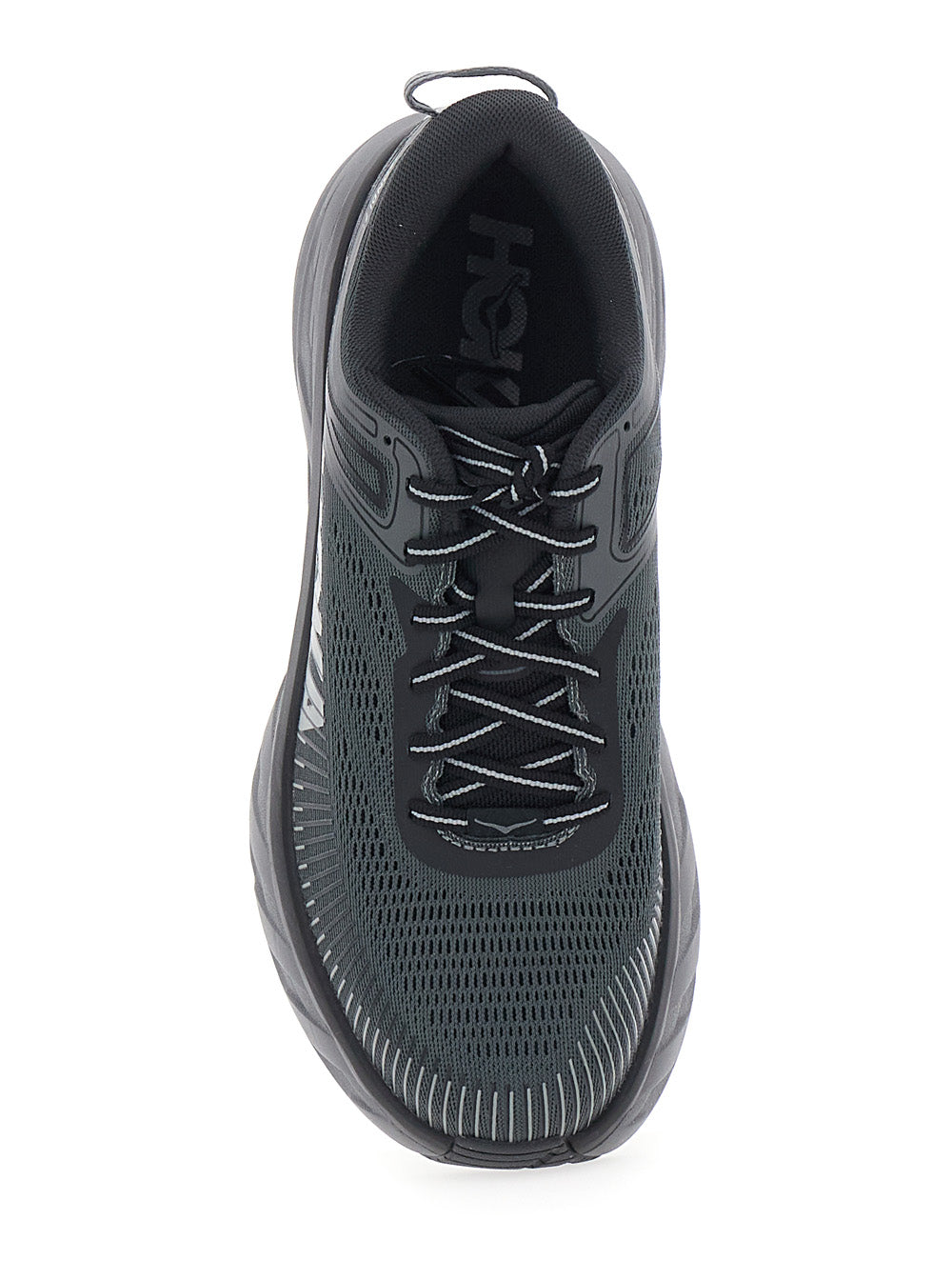 Hoka Bondi 7 Sneaker — Gray, view 4